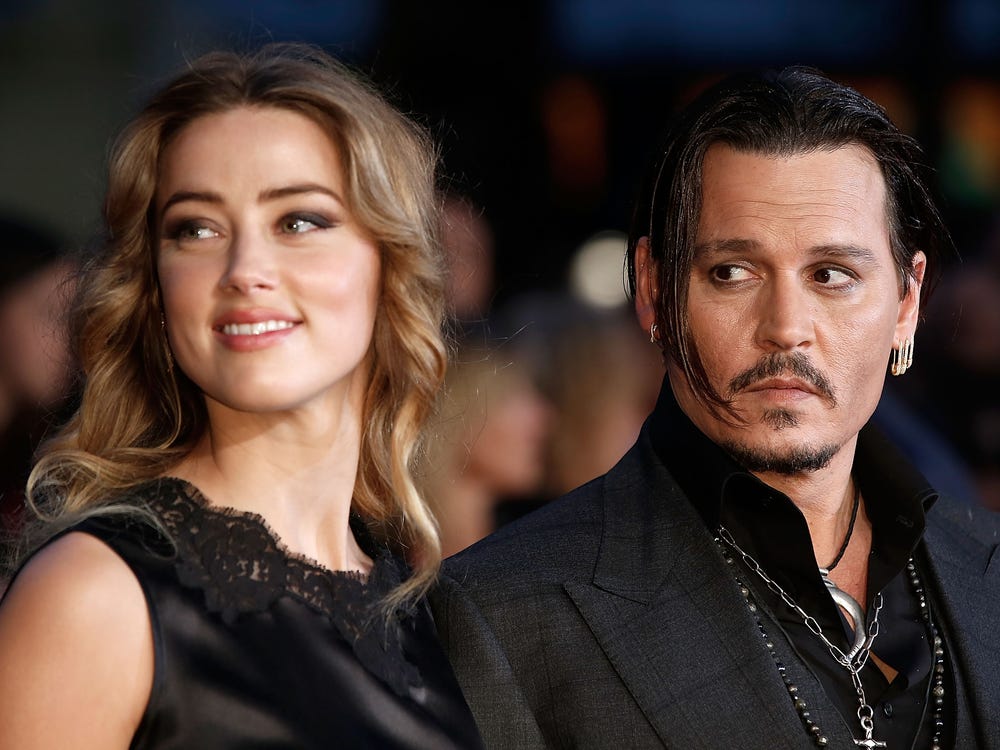 Amber Heard and Johnny Depp