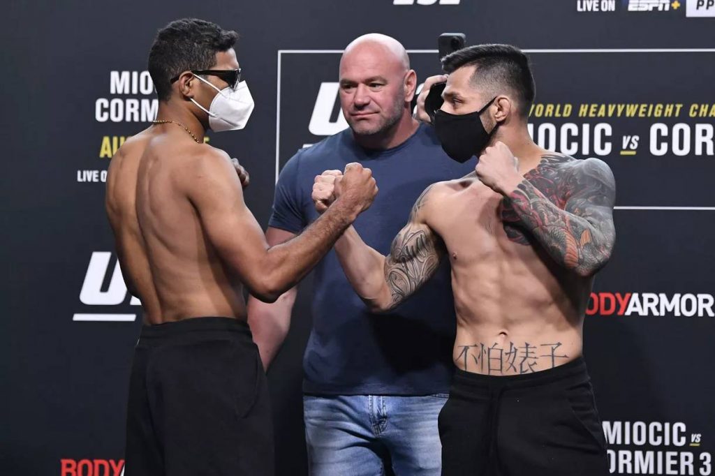 UFC 252 - Burns vs Pineda: Daniel Pineda Knocks Out Herbert Burns by TKO 1 Burns Vs Pineda