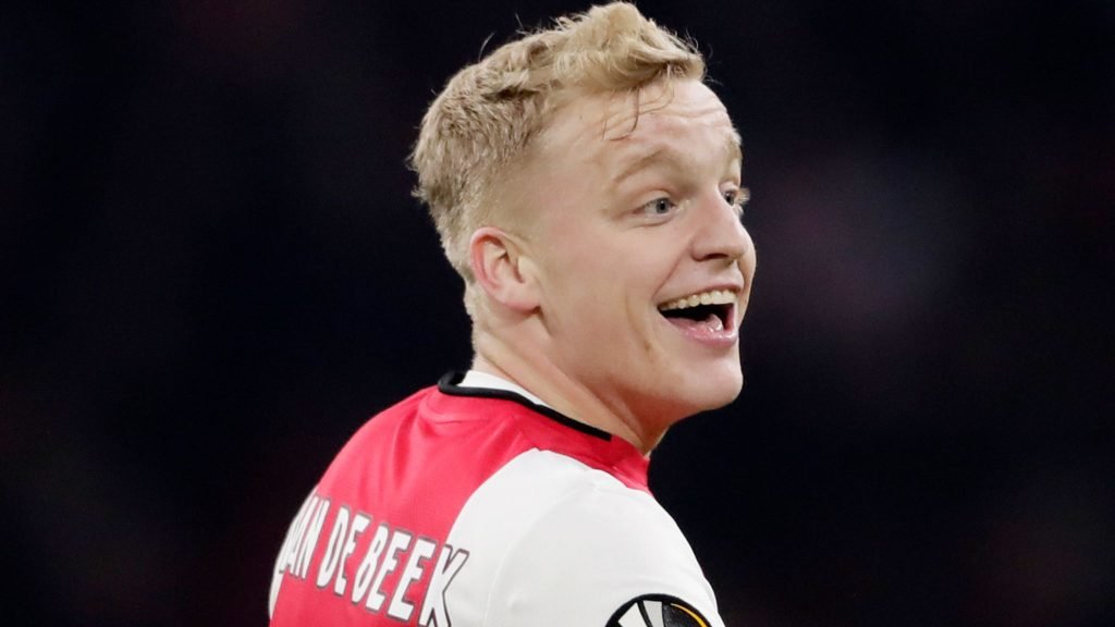 Van de Beek is 'grateful' to stay at Ajax despite a recent link with Giants Real Madrid and Man Utd 1 skysports donny van de beek 4981070 1
