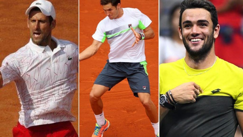 French Open 2020: Djokovic, Lajovic, Rublev advance to Round 2 as Millman, Humbert crash out 1 Novak Djokovic Dusan Lajovic Matteo Berrettini