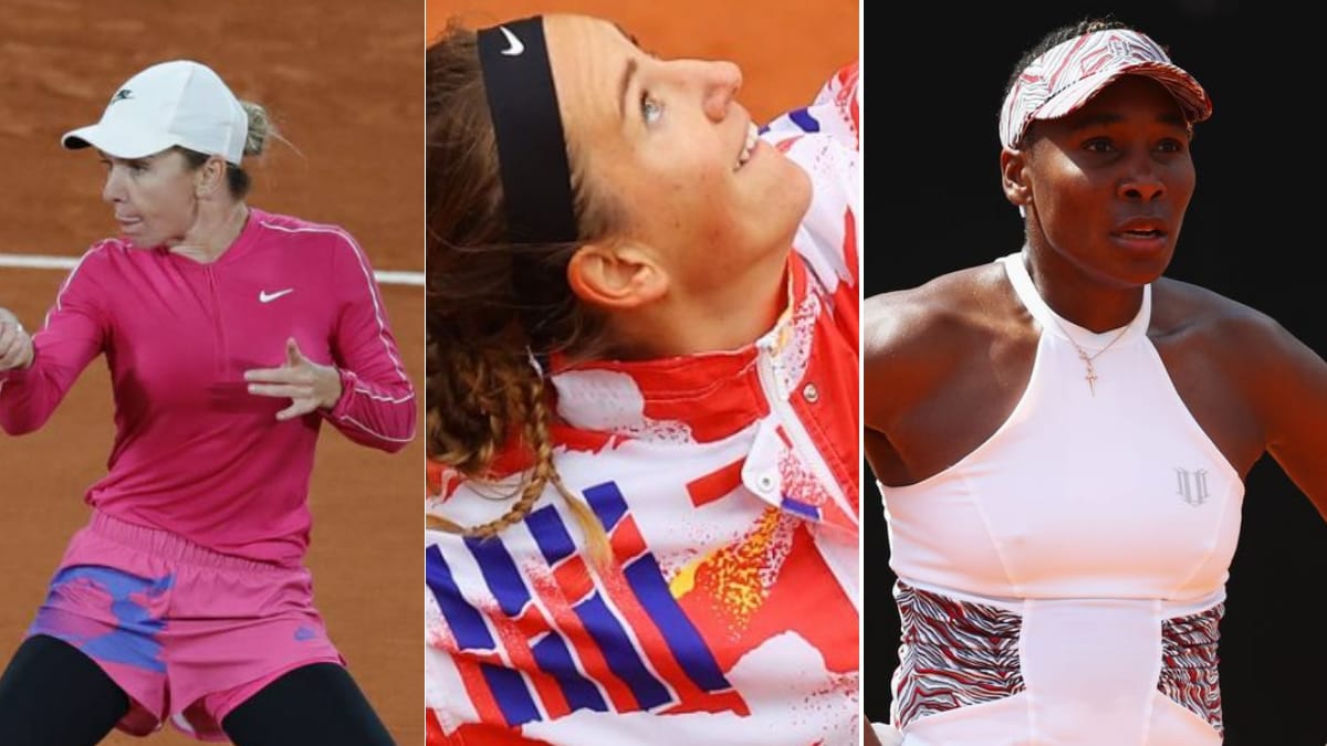 French Open 2020: Halep, Azarenka, Bouchard through to Round 2 as Konta, Venus crash out
