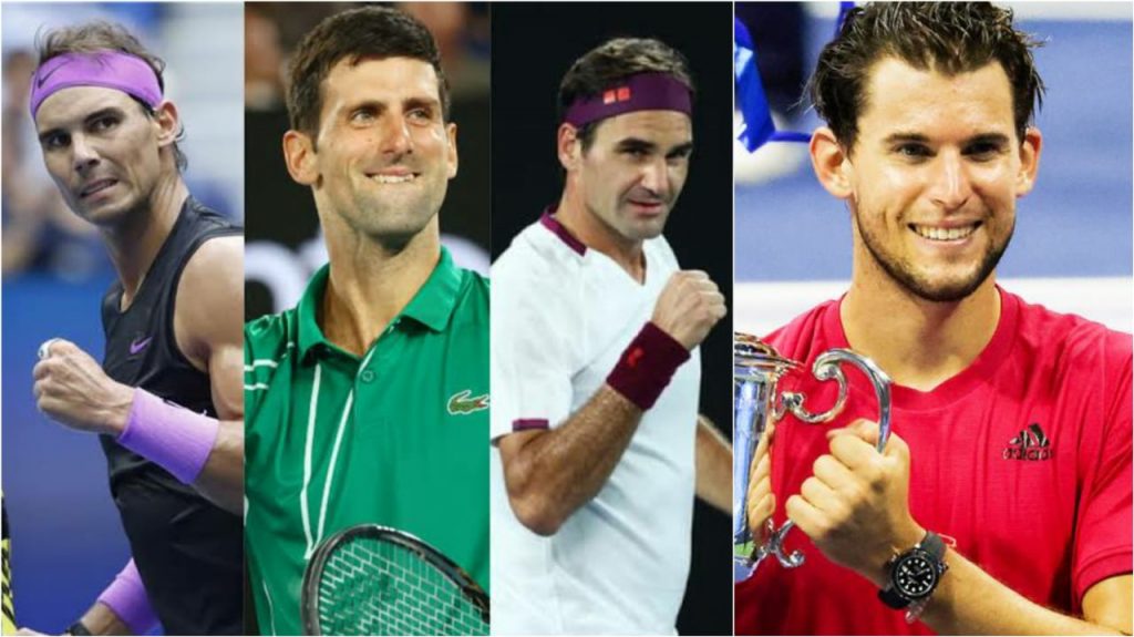 "I will do everything to make sure Roger remains number 1," promises Dominic Thiem 2 novak roger nadal dominic thiem