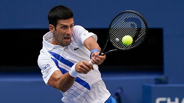 US Open 2020: Djokovic exits as Zverev, Coric and Shapovalov reach top eight 2 DJOKOVIC