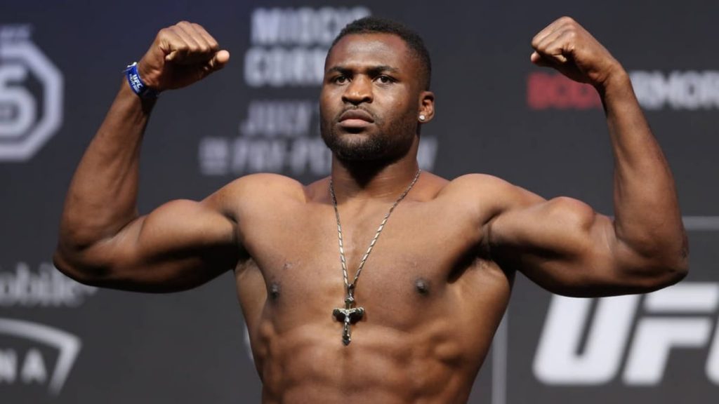 “Everyone would love to see me fighting Jon Jones but I’m not worried about him taking my title shot,” says Francis Ngannou 2 ngannou 1