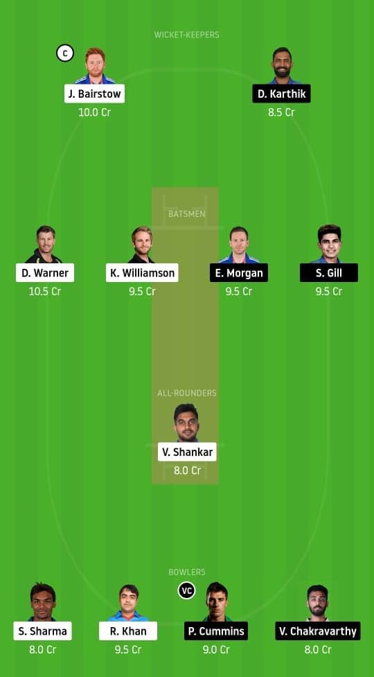 IPL 2020: Sunrisers Hyderabad vs Kolkata Knight Riders fantasy 11 predictions: Top Dream11 picks for SRH vs KKR 4 SRH vs KKR dream11