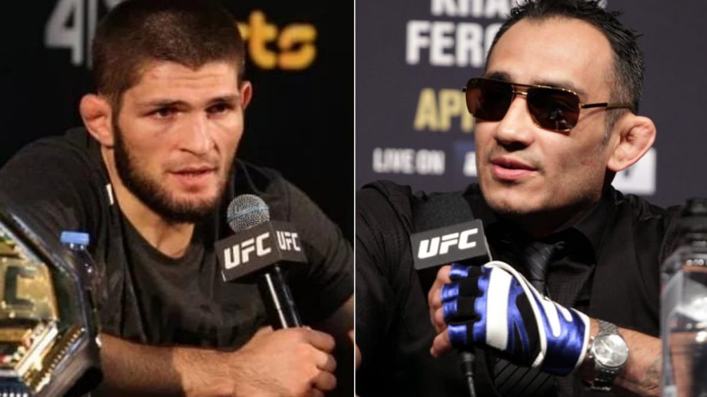 Khabib Nurmagomedov and Tony Ferguson