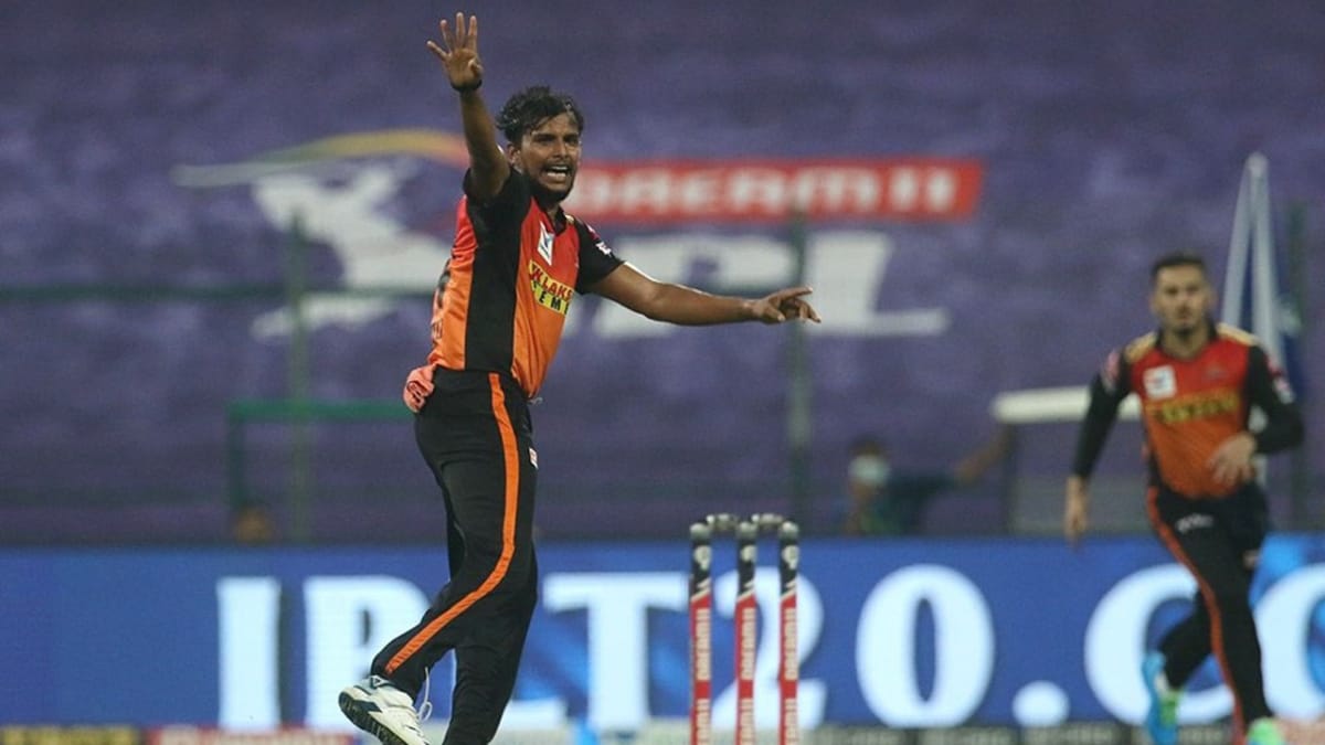 IPL 2021: T Natarajan to miss rest of the tournament with knee injury – Reports