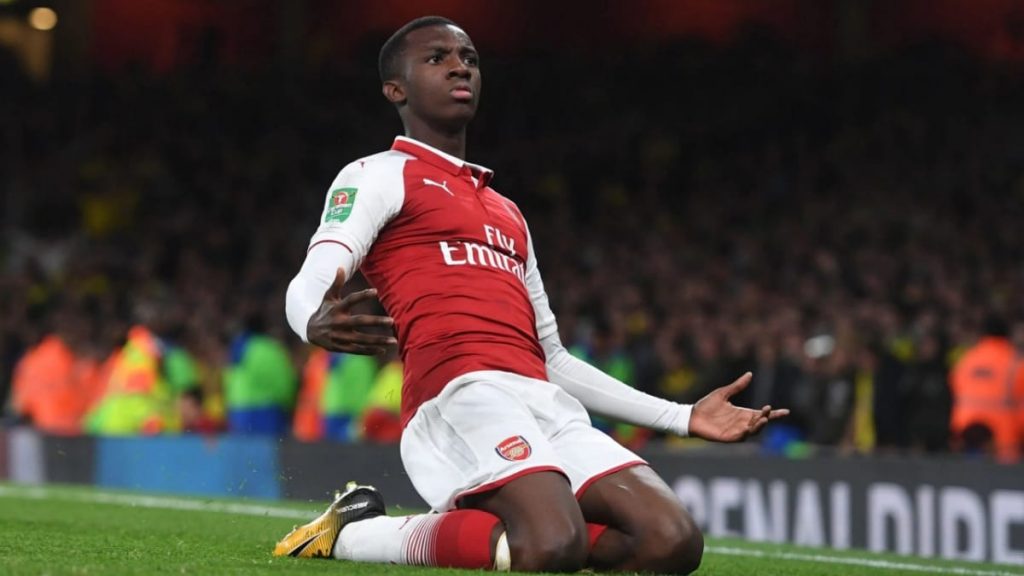 Eddie Nketiah breaks Alan Shearer's Under 21 record 3 WhatsApp Image 2020 10 14 at 09.57.28