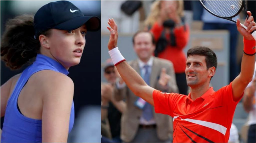 "Iga Świątek reminds me of Novak Djokovic," says 7-time Grandslam champion 1 Iga Swiatek novak djokovic