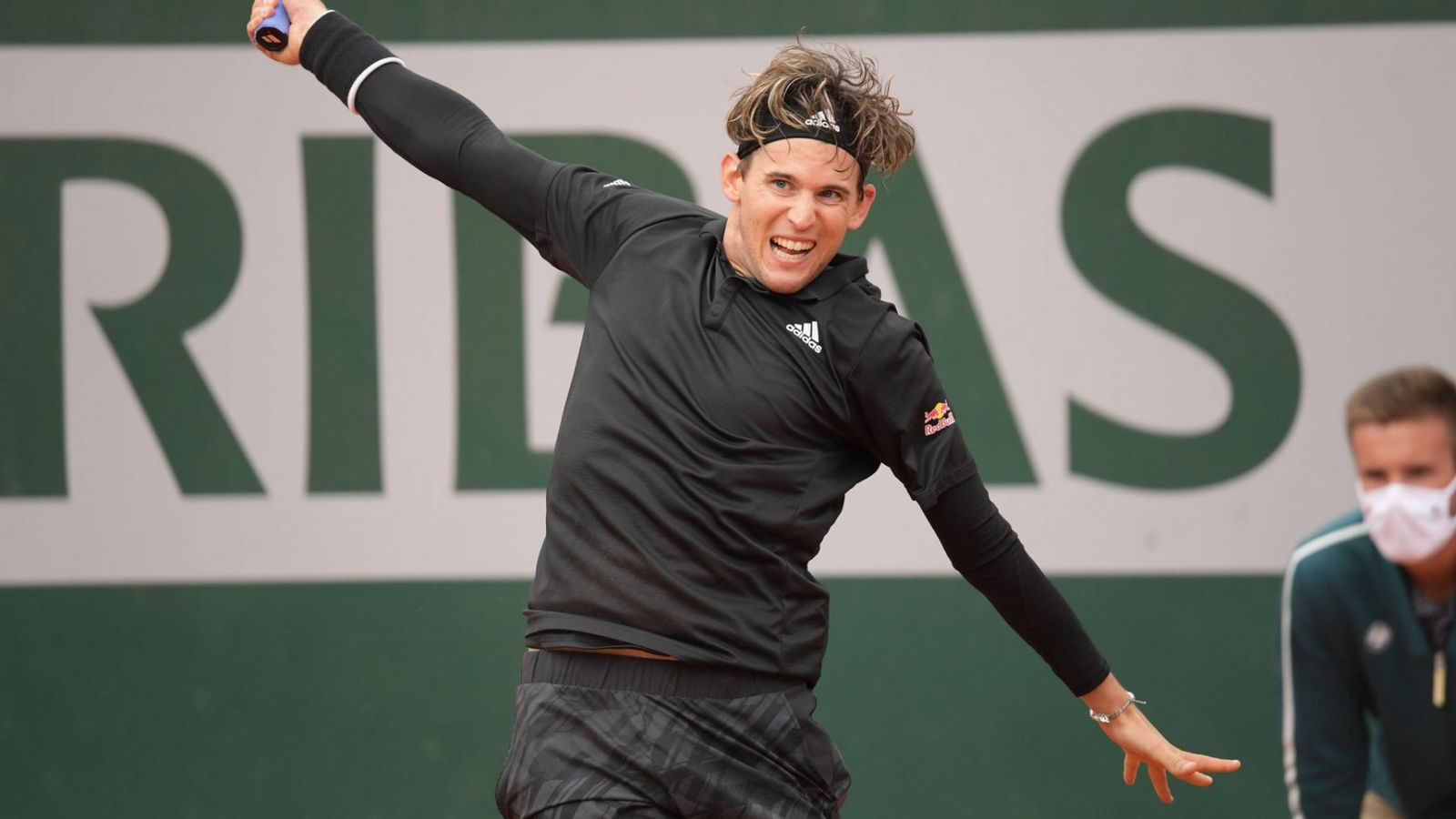 French Open 2020: Hugo Gaston fights back but Dominic Thiem survives huge scare