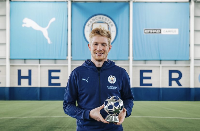 Kevin De Bruyne is named UEFA Midfielder of the Year 1 IMG 20201002 022230