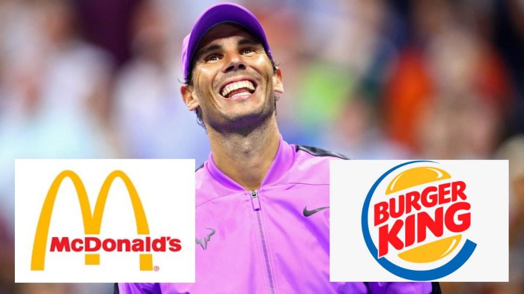 French Open 2020: After Rafael Nadal grilled McDonald, Burger King adds fuel to it 1 Rafa burgerking 4