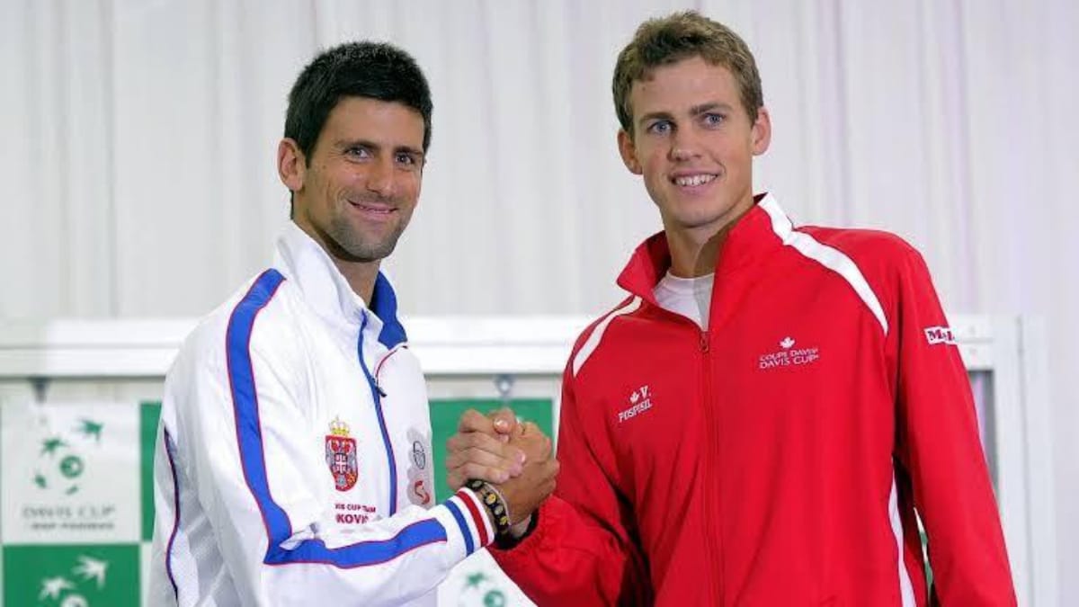 WATCH: PTPA partners Novak Djokovic and Vasek Pospisil engage in an intense practice session at the Arthur Ashe Stadium in New York