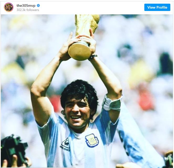 WWE reacts to the death of Diego Maradona 3 mvp ista