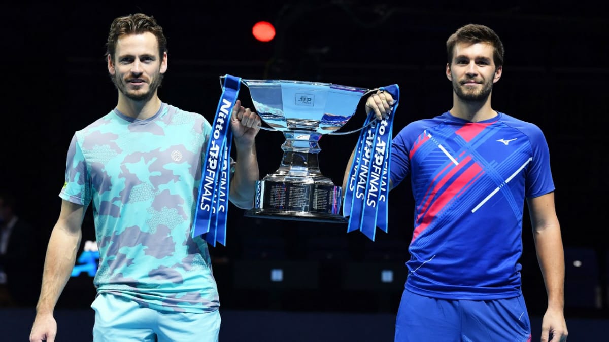 ‘Not bad for a first one’: Mektic on winning maiden ATP Finals title with partner Koolhof