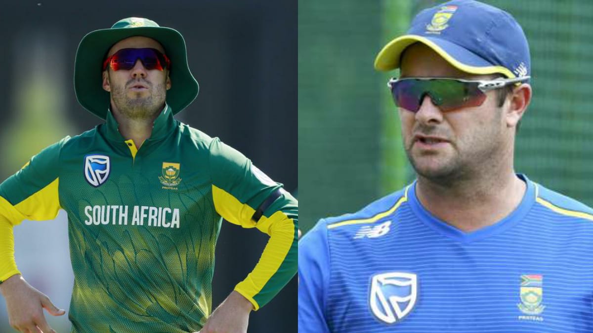 “He is always in discussions” – Mark Boucher drops hint on AB de Villiers’ return from exile