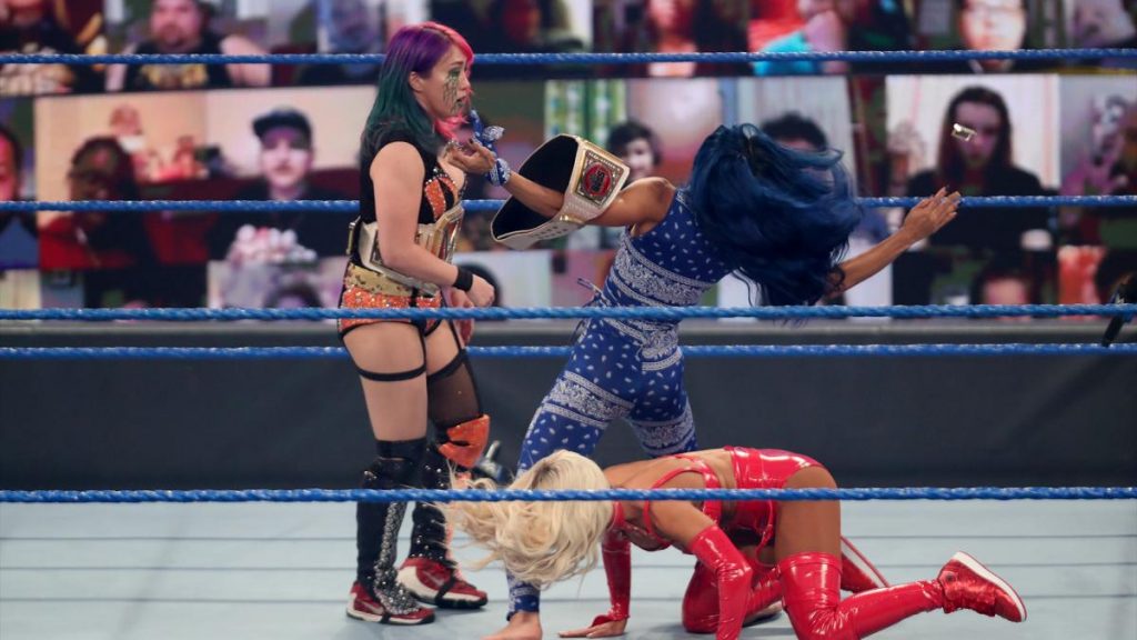WWE Smackdown results – 20/11/2020 (Reigns-McIntyre contract signing, final episode before Survivor Series) 6 wwe smackdown asuka banks carmella