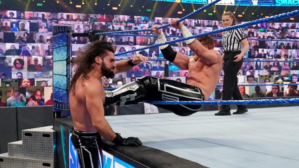 WWE Smackdown results – 20/11/2020 (Reigns-McIntyre contract signing, final episode before Survivor Series) 5 wwe smackdown seth rollins murphy