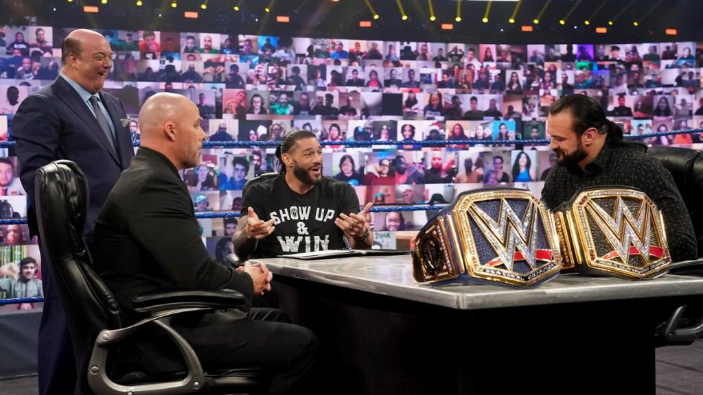 WWE Smackdown results – 20/11/2020 (Reigns-McIntyre contract signing, final episode before Survivor Series) 4 wwe smackdown contract signing