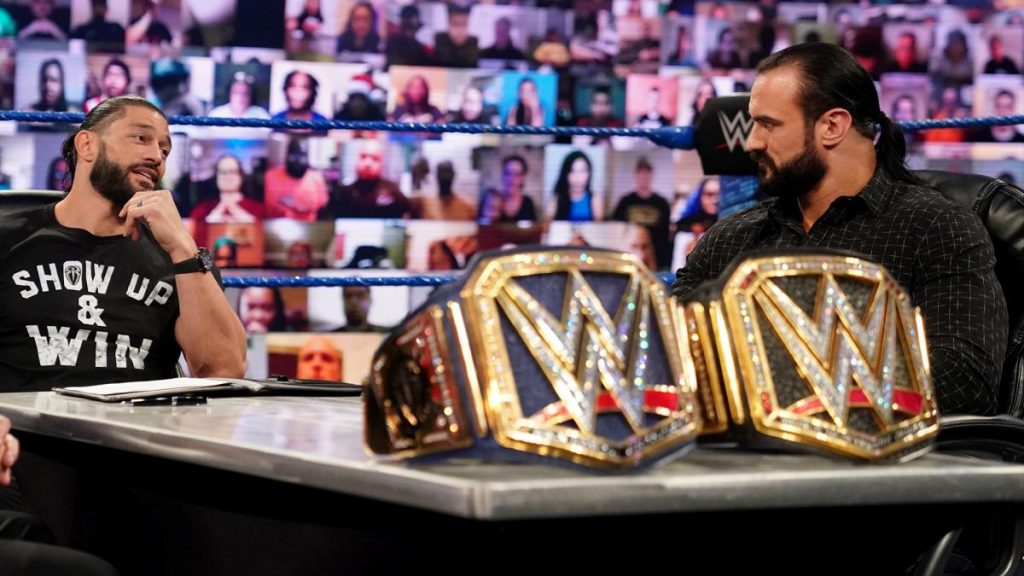 WWE Smackdown results – 20/11/2020 (Reigns-McIntyre contract signing, final episode before Survivor Series) 1 wwe smackdown roman reigns drew mintyre