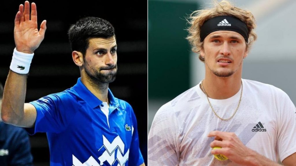 Novak Djokovic Alexander Zverev 1