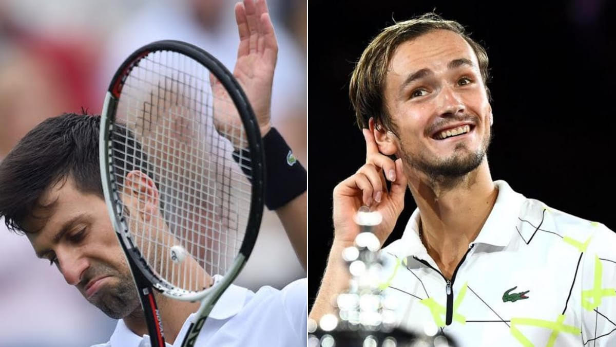 “He was better, no question about it,” admits Novak Djokovic after shocking defeat against Daniil Medvedev