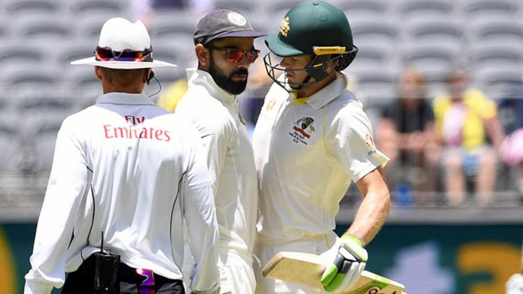 virat kohli and tim paine