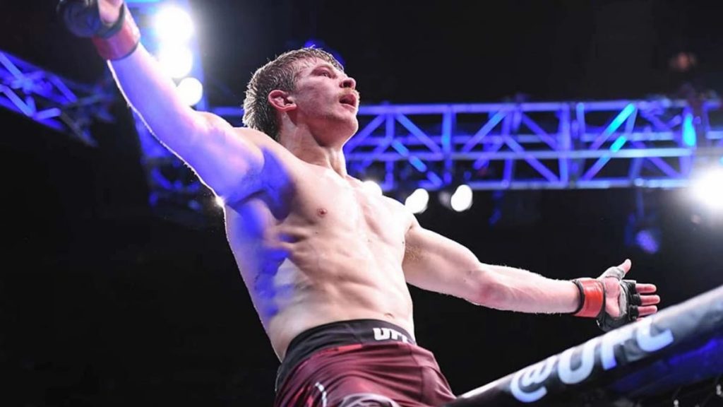 "I'm gonna throw some bombs, and Barboza is the fight that's gonna make that happen," Arnold Allen pushing for Edson Barboza fight 1 WhatsApp Image 2020 11 04 at 9.17.03 PM