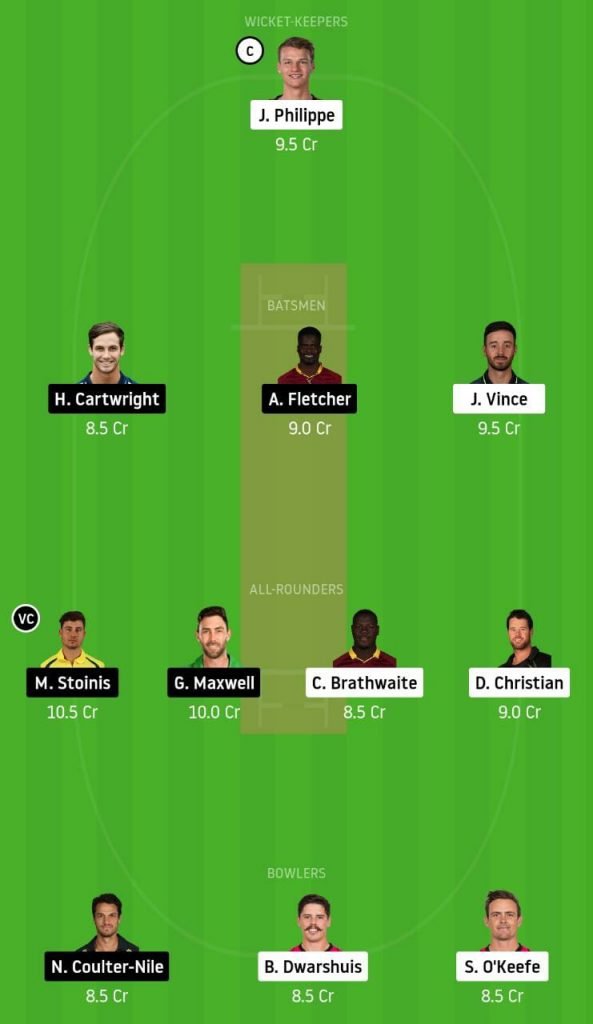 SYS vs MLS Dream11