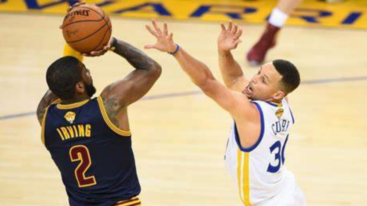 “Why are you bringing up old stuff” Stephen Curry not wanting to recall Kyrie Irving’s 2016 Finals shot