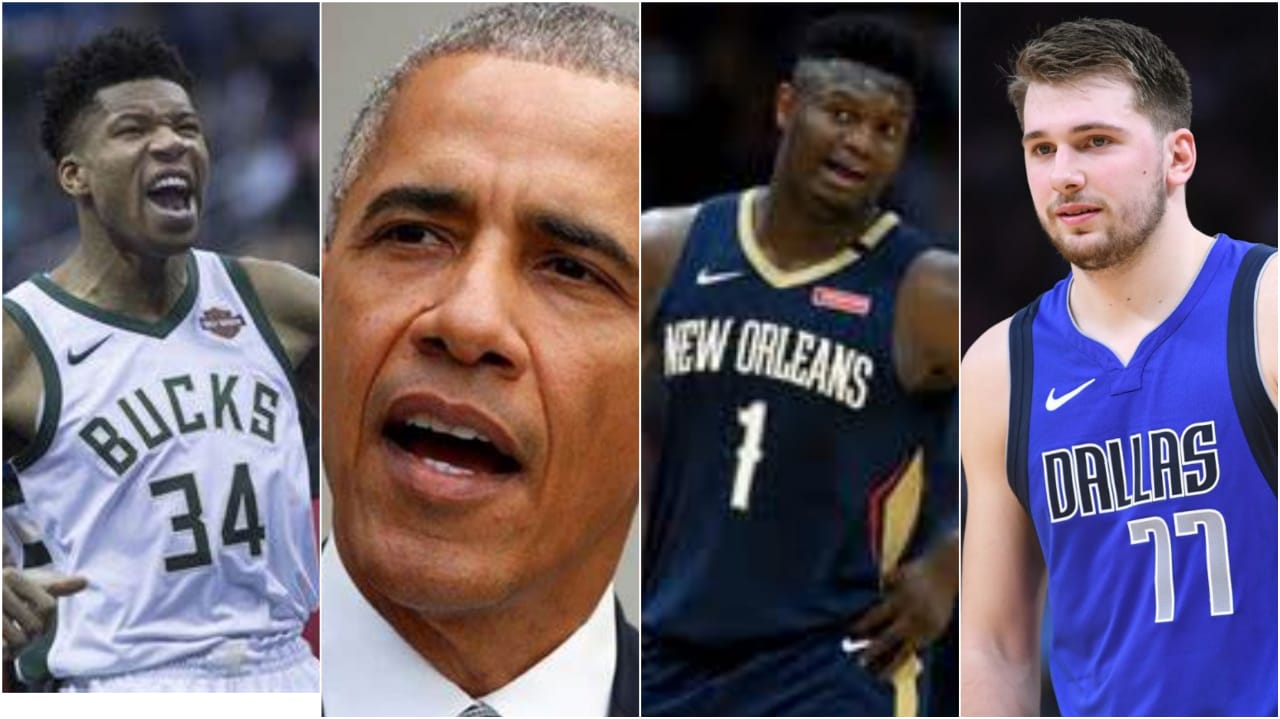 Barack Obama picks Giannis Antetokounmpo over Luka Doncic and Zion Williamson