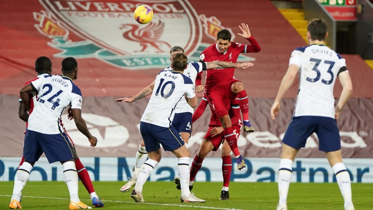 Roberto Firmino’s thunderous header ensures that Liverpool deservedly run away with three points at Anfield