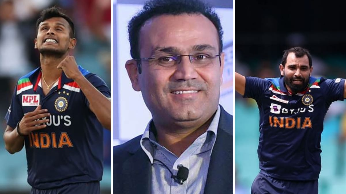T Natarajan In, Mohammed Shami Out: Virender Sehwag picks India’s pace trio for 2021 T20 World Cup