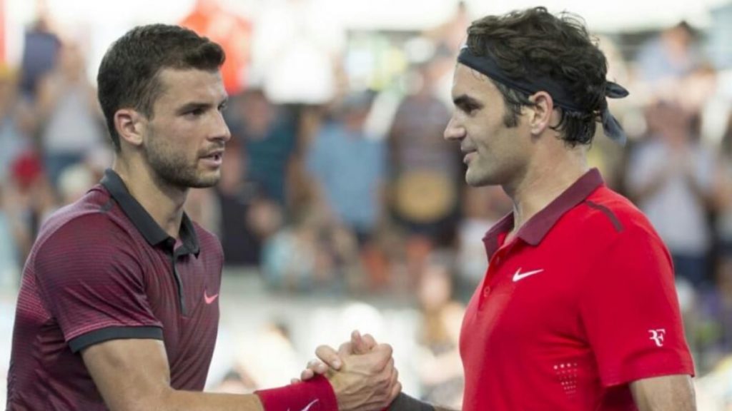 Gilles Simon believes it is futile for Grigor Dimitrov to clone Federer's style, saying: "It's not entirely in his DNA" 1 fed dimitrov