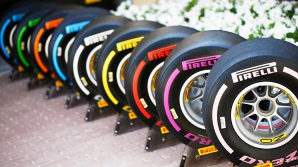 F1  18-inch tyres 