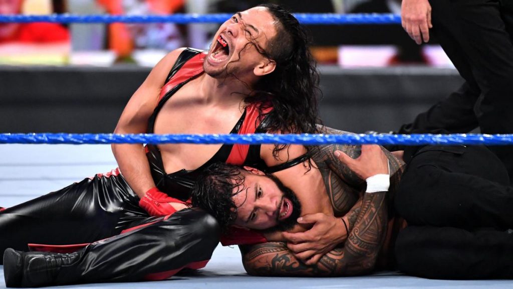 WWE Smackdown results – 15/01/2021 (Universal Championship contract signing, More Royal Rumble participants announced) 3 wwe jey uso shinsuke nakamura