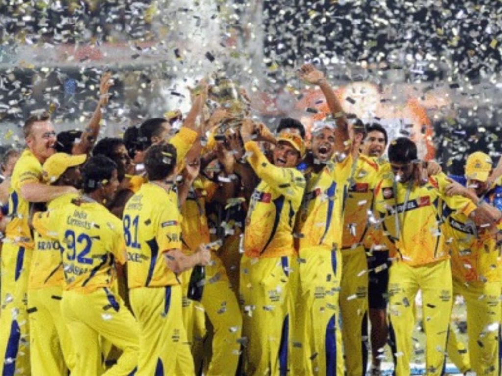 Chennai Super Kings IPL 2009 Celebration