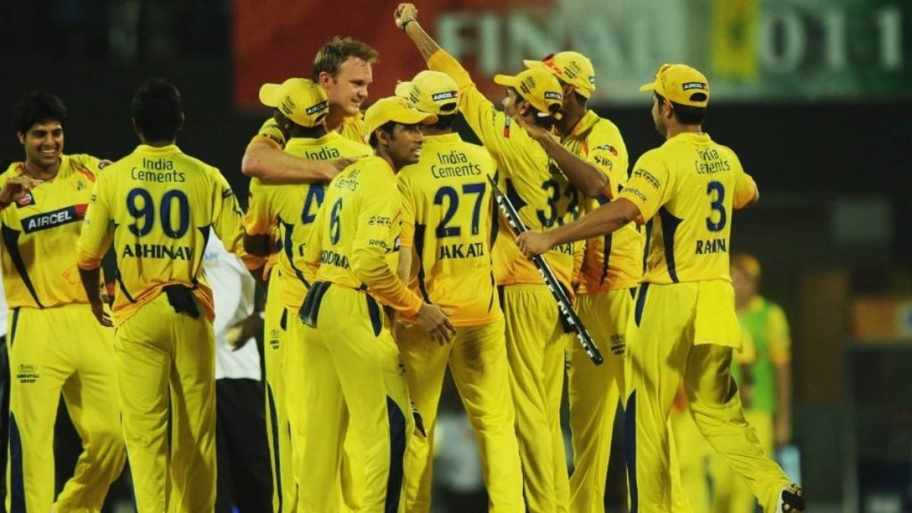 Chennai Super Kings IPL 2009 Celebration