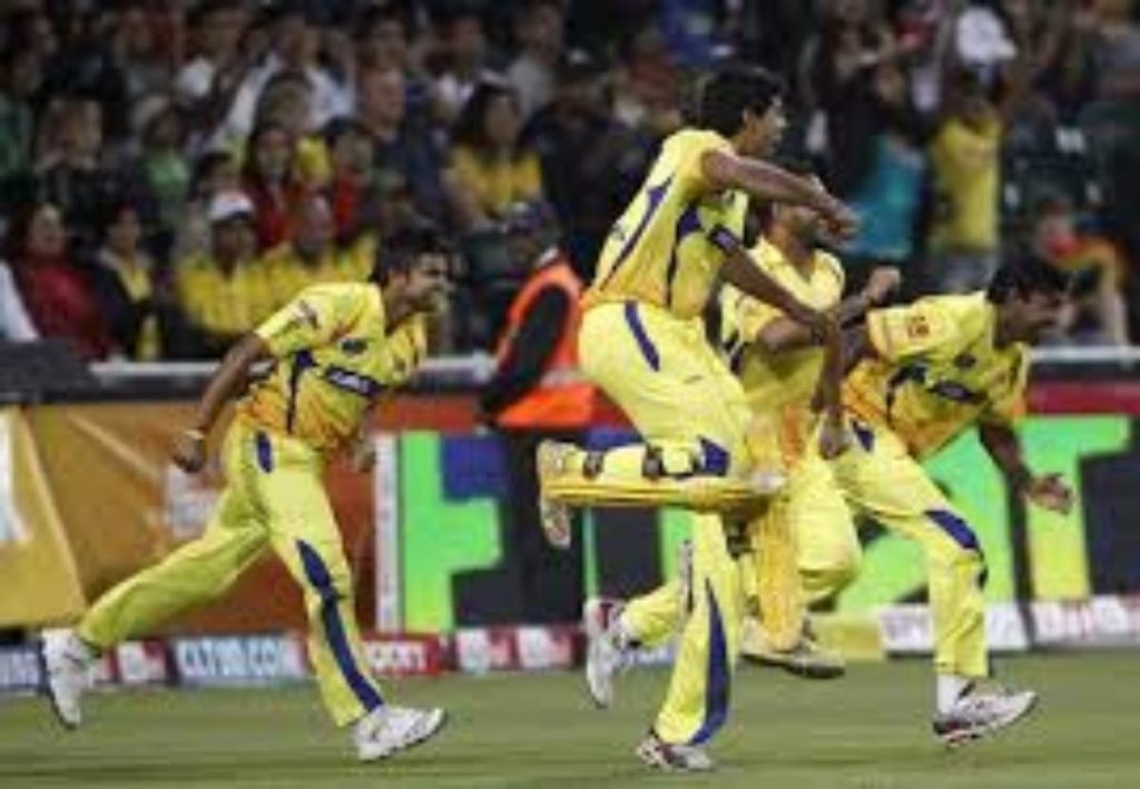Chennai Super Kings IPL 2009 Celebration