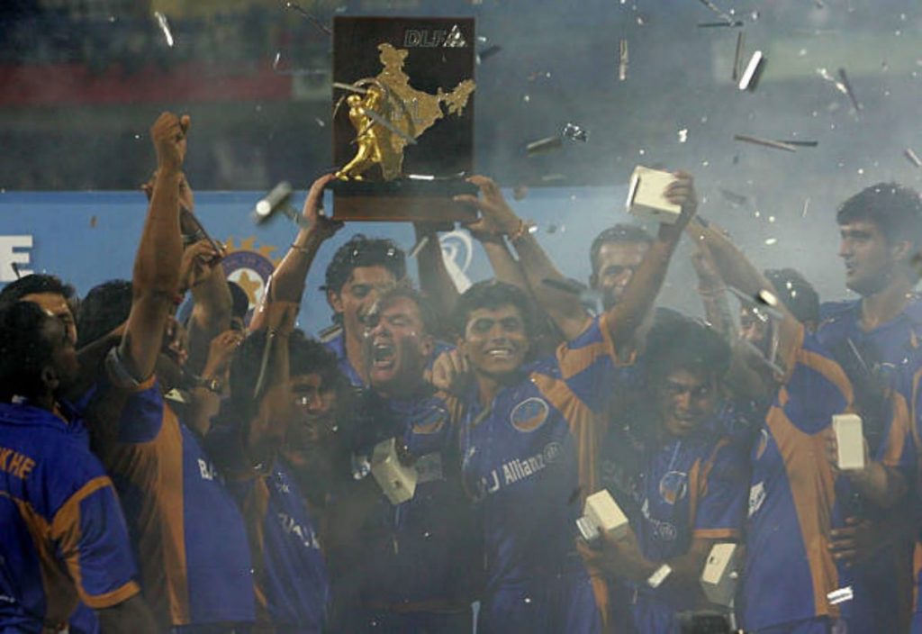 Rajasthan Royals IPL 2008 celebration
