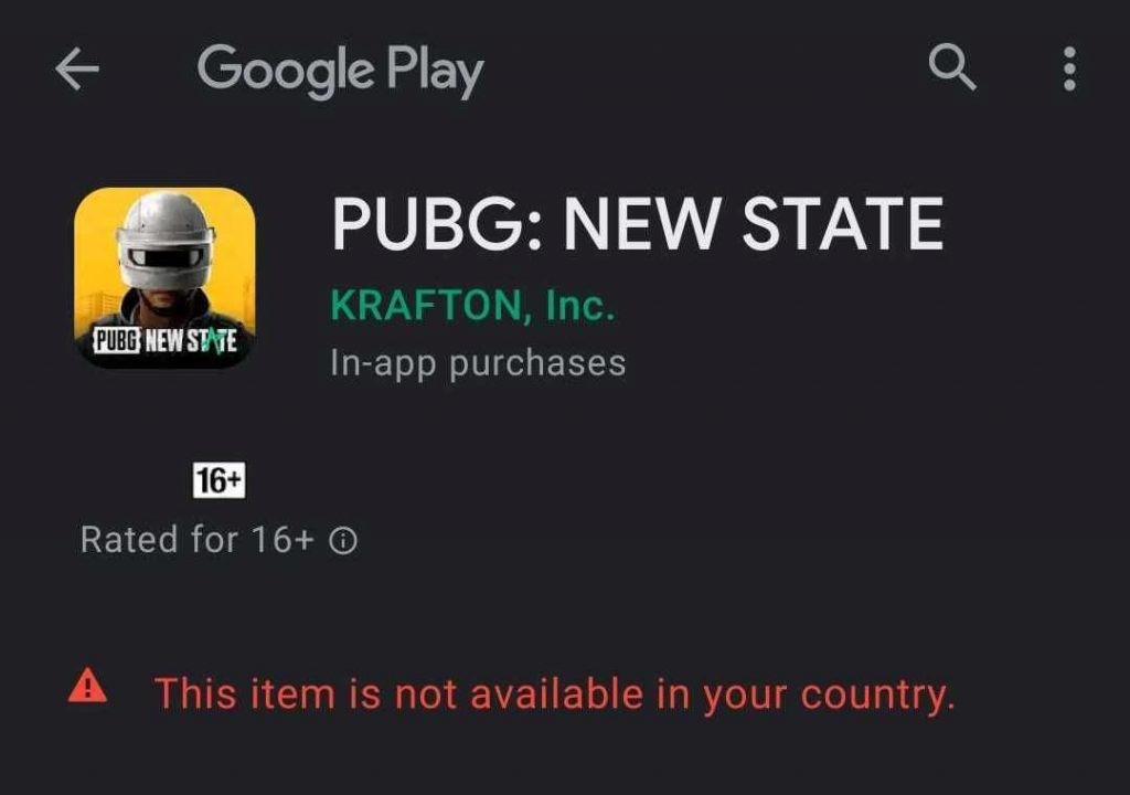 How to pre-register and install PUBG Mobile New State in India, A step by step guide 2 pubg new state google play store 2