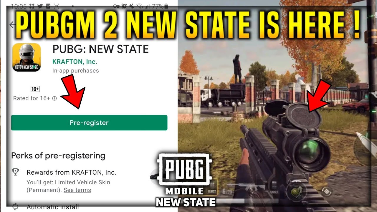 Guide: How to Pre-Register PUBG Mobile New State?
