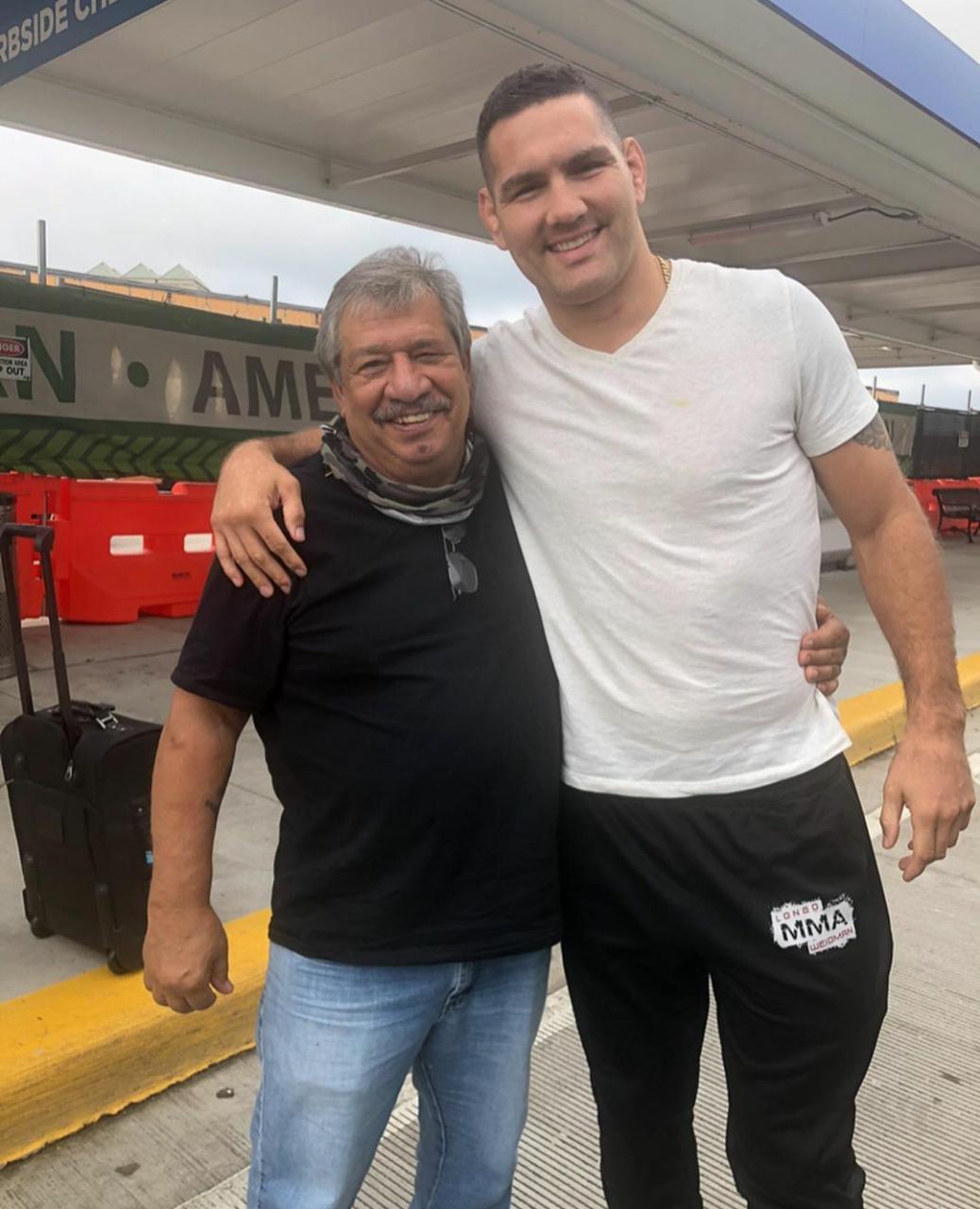 Chris Weidman and his family set up a wrestling scholarship in honor of his late father-in-law