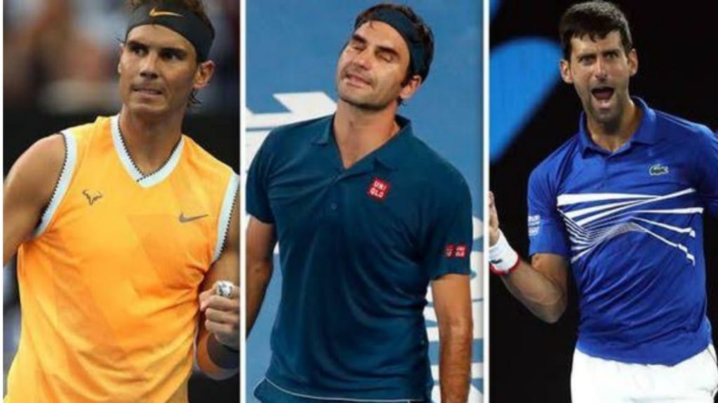 Goat of Tennis: Nadal Federer Djokovic