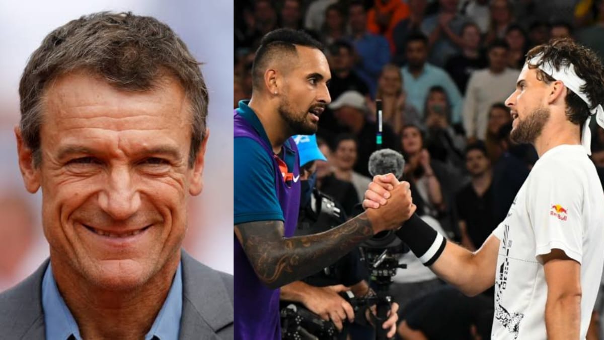 “Professional tennis at its best,” says Mats Wilander on the match between Thiem and Kyrgios