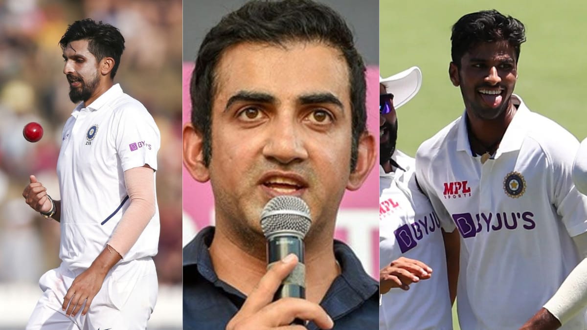 India vs England 2021: Gautam Gambhir snubs Ishant Sharma and Washington Sundar as he picks XI for first Test