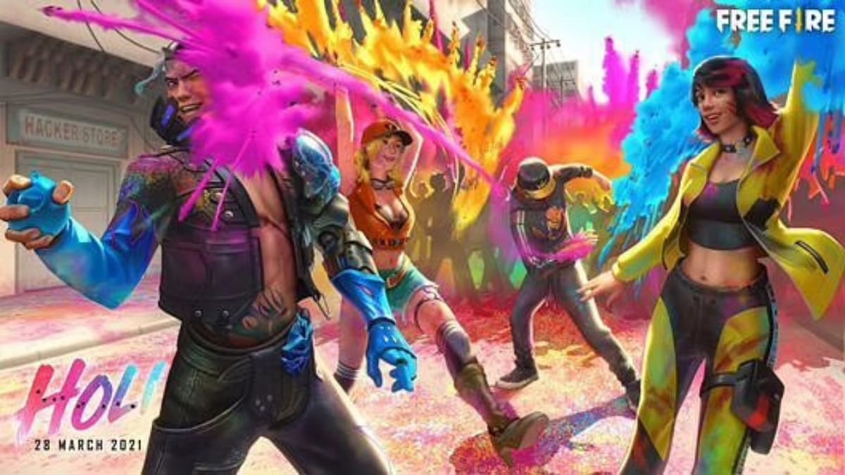 Free Fire Milestone rewards for Music video: DNA Mein Dance 20 million views Rewards Phantom Bear Bundle