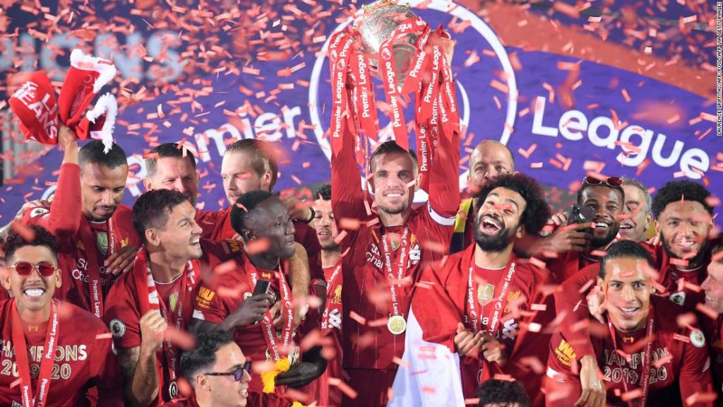 Liverpool are the defending Premier league champions