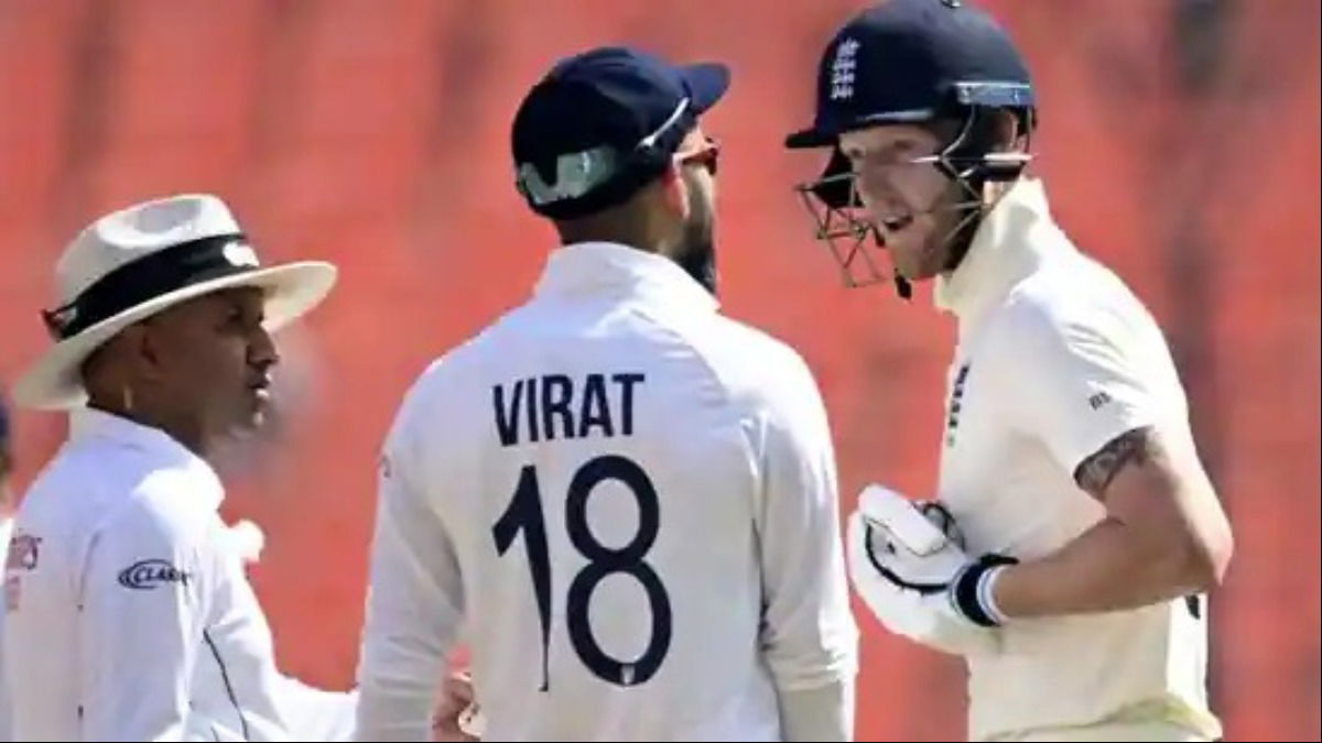 India vs England 2021: WATCH – Umpires intervene as things get heated between Virat Kohli and Ben Stokes