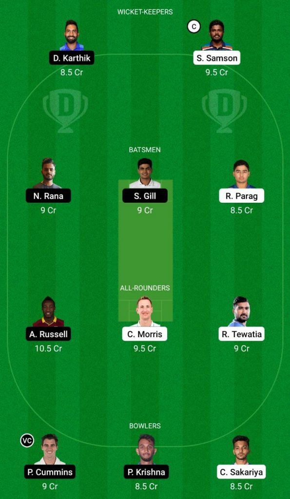 IPL 2021: Rajasthan Royals vs Kolkata Knight Riders Dream11 Team Prediction, Top Dream11 picks for RR vs KKR 4 RR vs KKR IPL 2021 Dream11